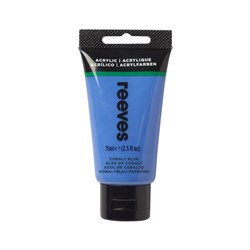 505004 - REEVES ACRYLIC ARTIST PAINT 75ml Cobalt Blue